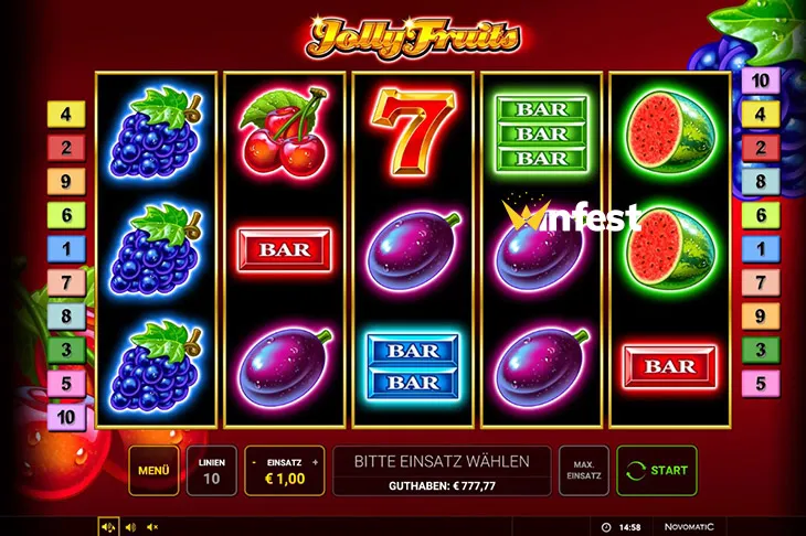 jolly fruits Logo