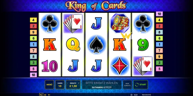 king of cards™ Logo