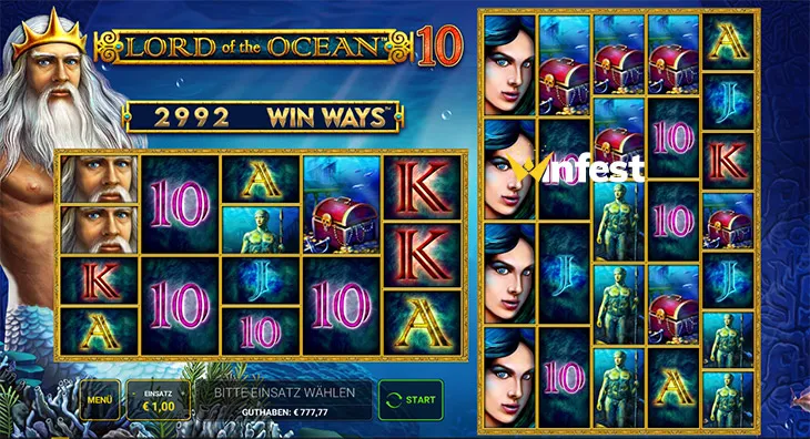 lord of the ocean™ 10 win ways™ Logo