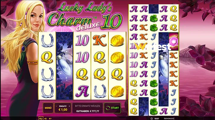 lucky lady's charm™ deluxe 10 Logo