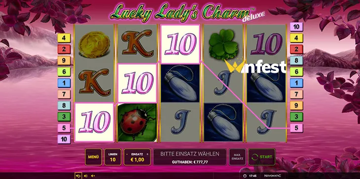 lucky lady's charm™ deluxe Logo