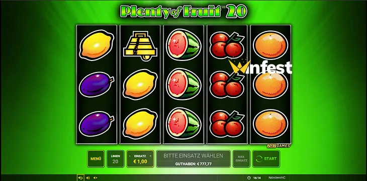 plenty of fruit™ 20 Logo