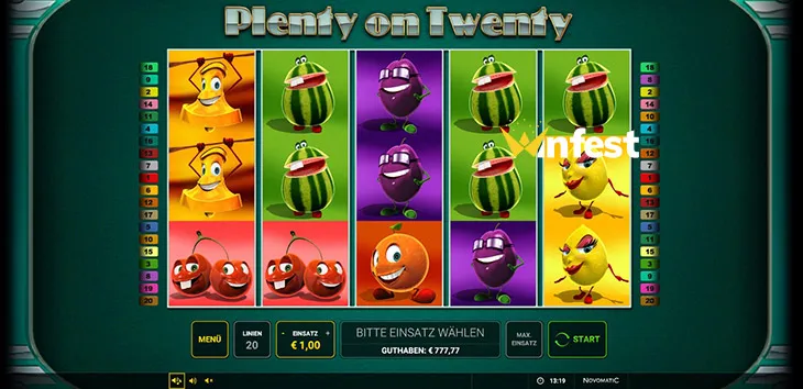 plenty on twenty™ Logo