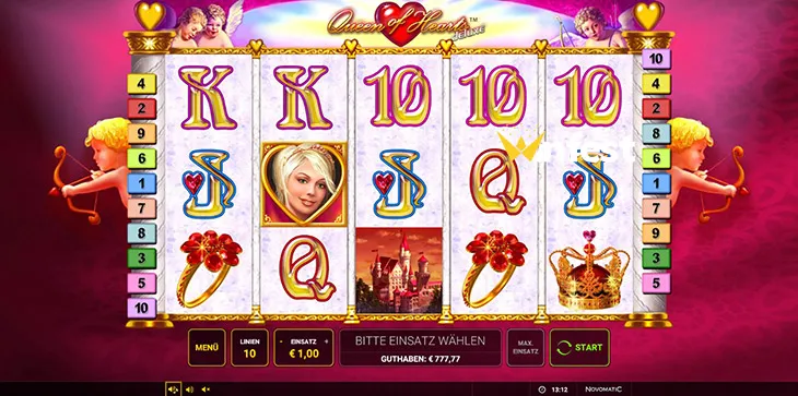 queen of hearts™ deluxe Logo