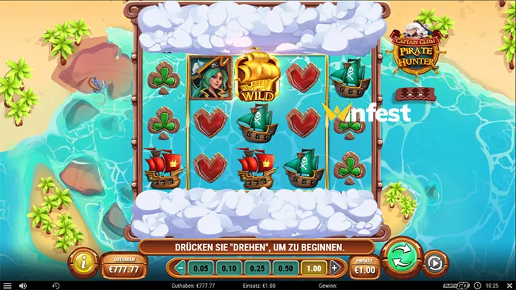 captain glum: pirate hunter Logo