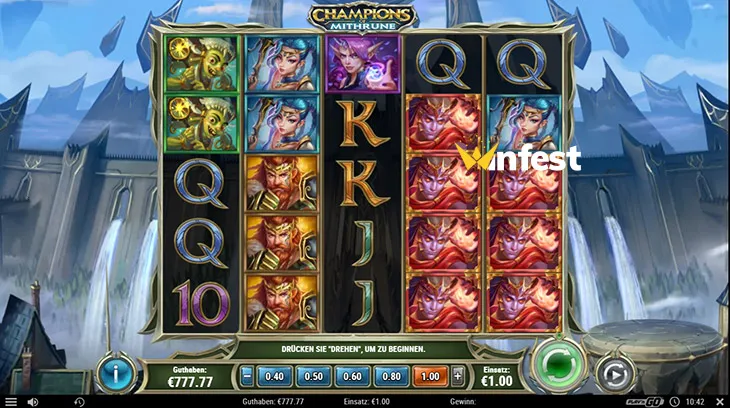 champions of mithrune Logo
