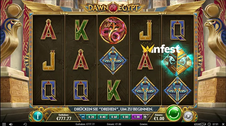 dawn of egypt Logo