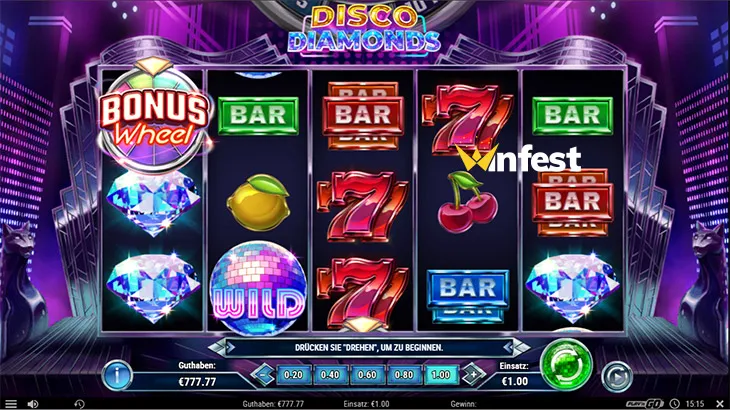 disco diamonds Logo
