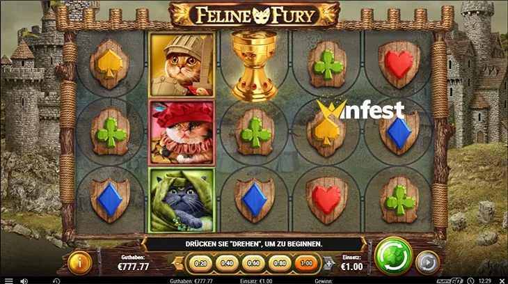 feline fury Logo