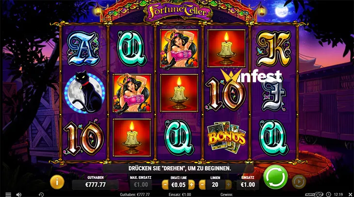 fortune teller Logo