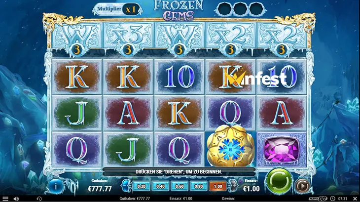 frozen gems Logo