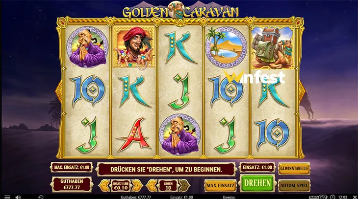 golden caravan Logo