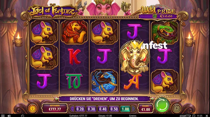 idol of fortune Logo