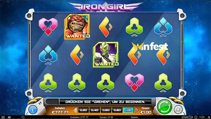 iron girl Logo