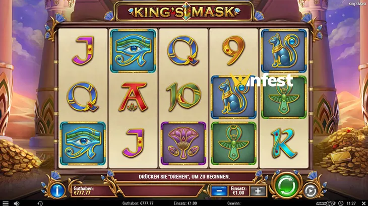 king's mask Logo