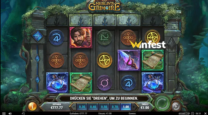 merlin's grimoire Logo
