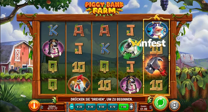 piggy bank farm Logo