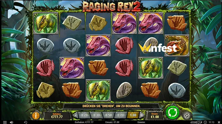 raging rex 2 Logo
