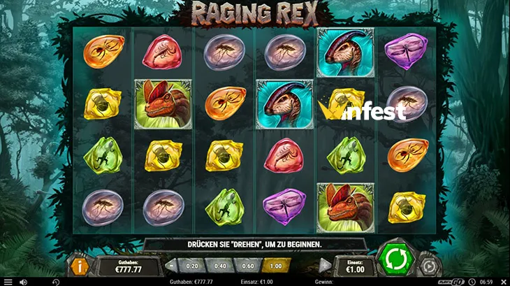 raging rex Logo