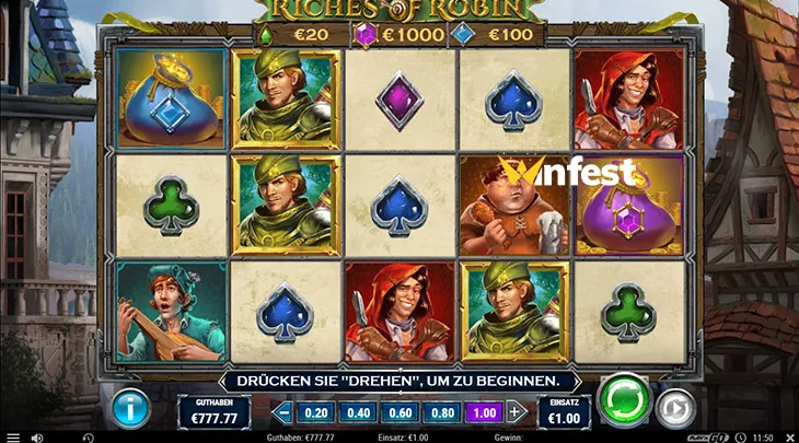 riches of robin Logo