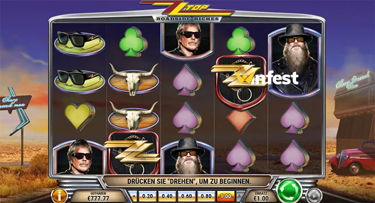 zz top roadside riches Logo