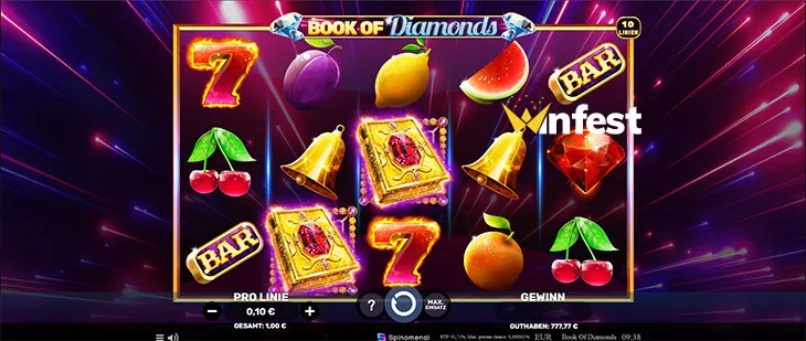 book of diamonds Logo
