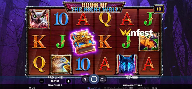 book of the night wolf Logo