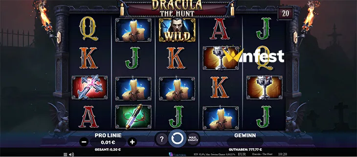 dracula - the hunt Logo