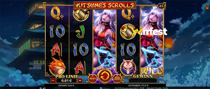 kitsunes scrolls Logo