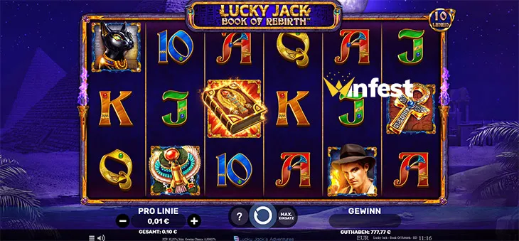 lucky jack - book of rebirth - ed Logo