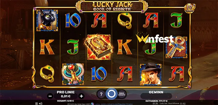 lucky jack - book of rebirth Logo
