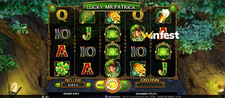 lucky mr patrick Logo