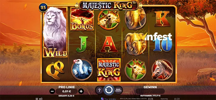 majestic king Logo
