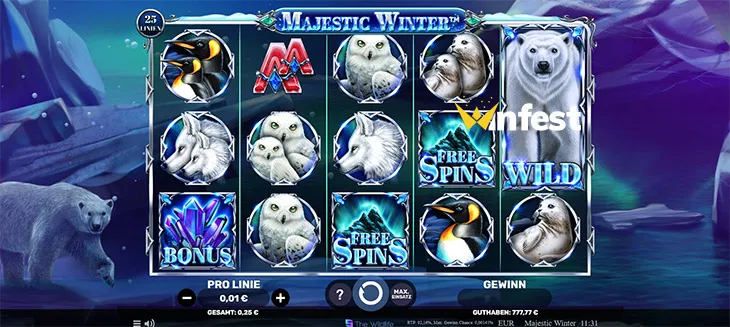 majestic winter Logo