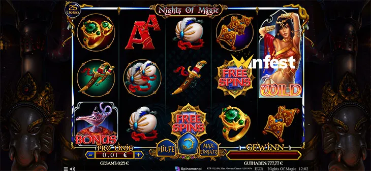 nights of magic Logo