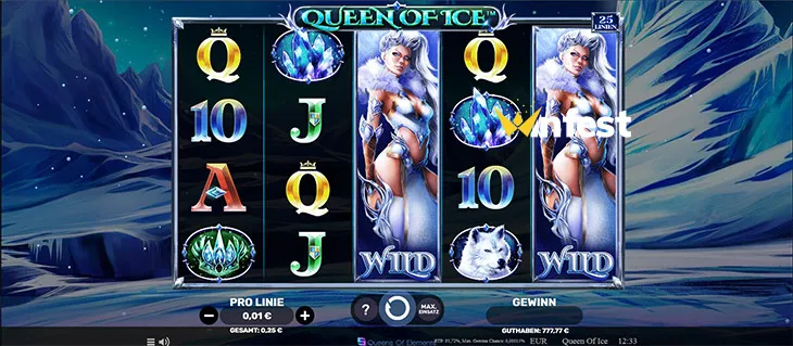 queen of ice Logo