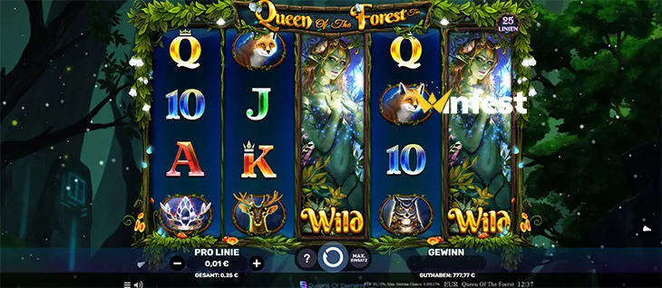 queen of the forest Logo
