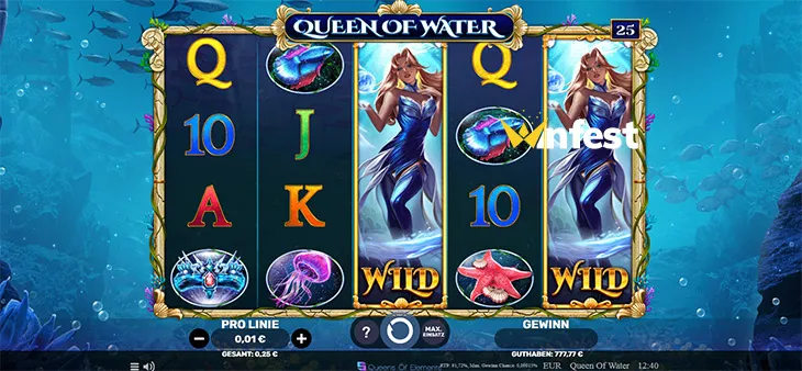 queen of water Logo