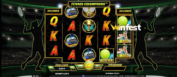 tennis champions Logo
