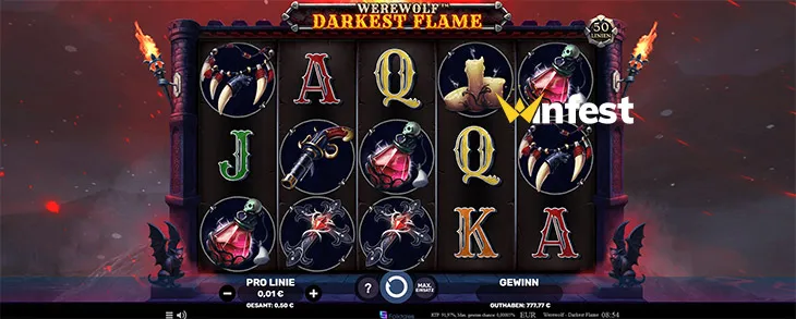 werewolf - darkest flame Logo