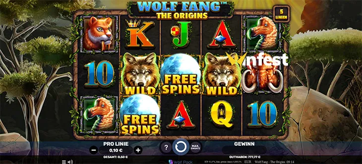 wolf fang - the origins Logo