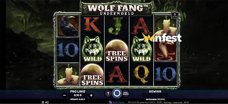 wolf fang - underworld Logo